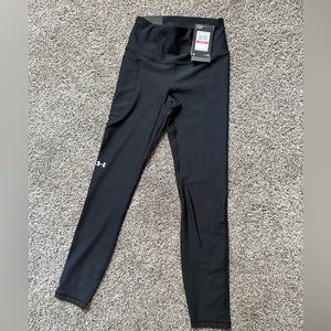 Under Armour black leggings with side pocket XS NEW with tag